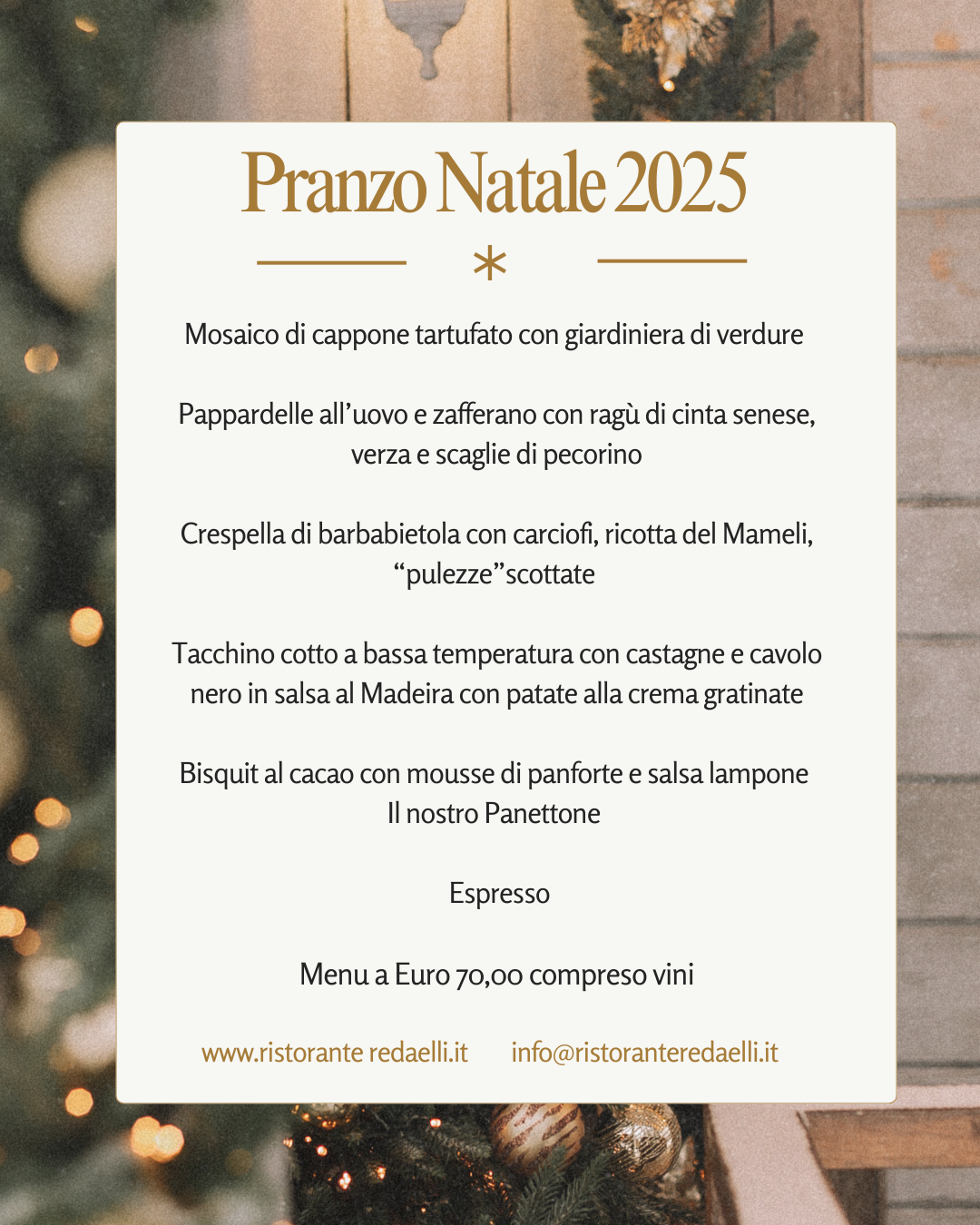 Pranzo Natale 2025